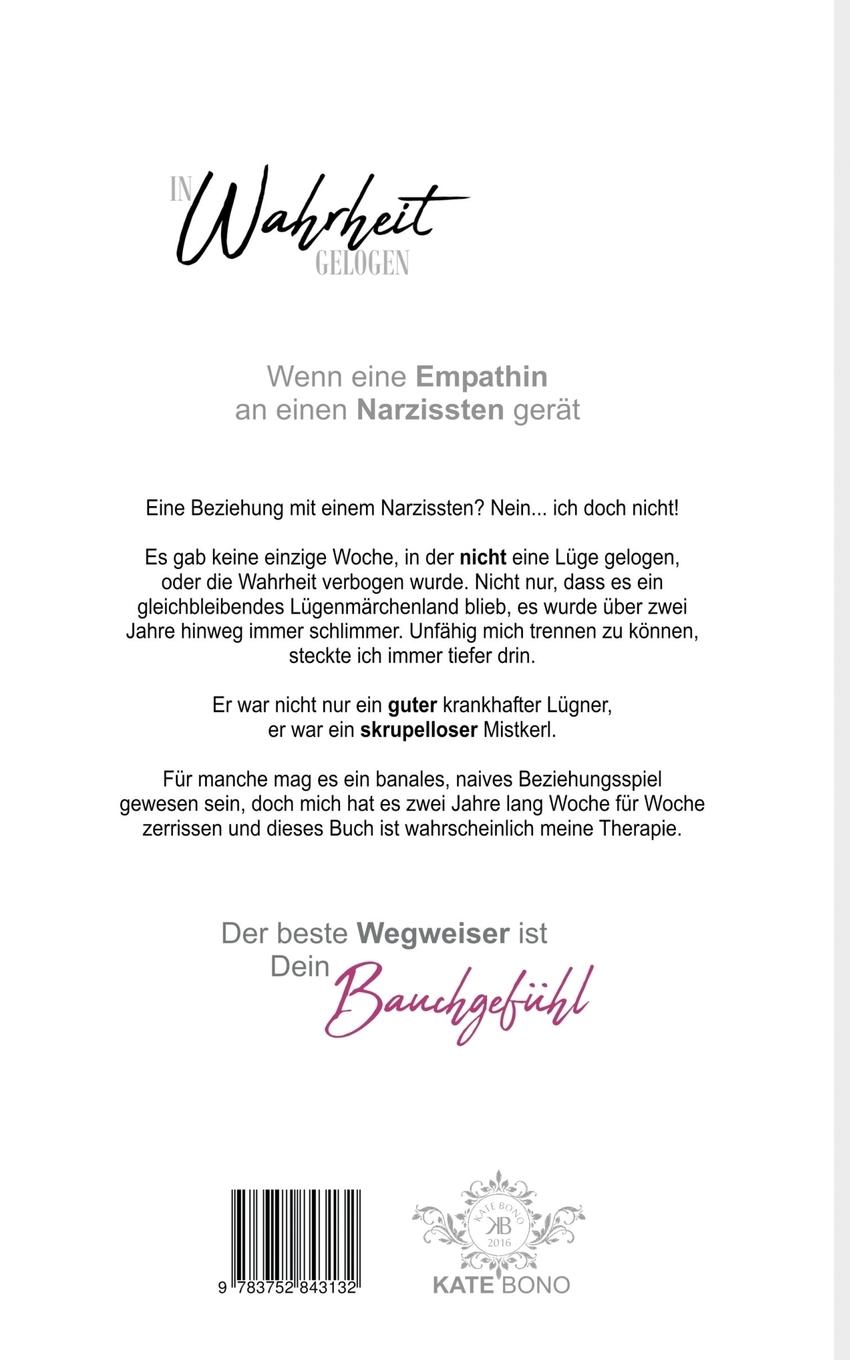 Rückseitencover In Wahrheit gelogen
