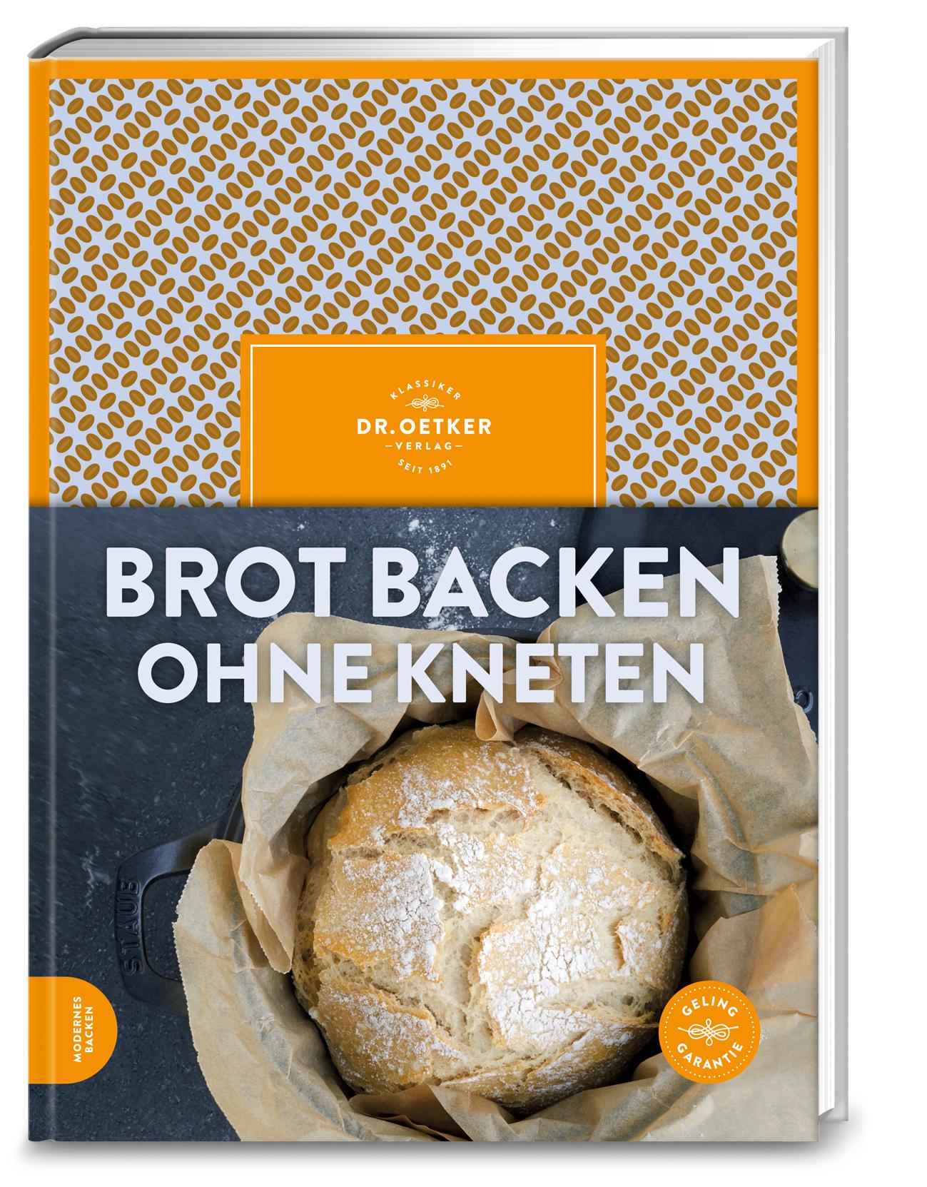 Vorderes Coverbild Brot backen ohne Kneten