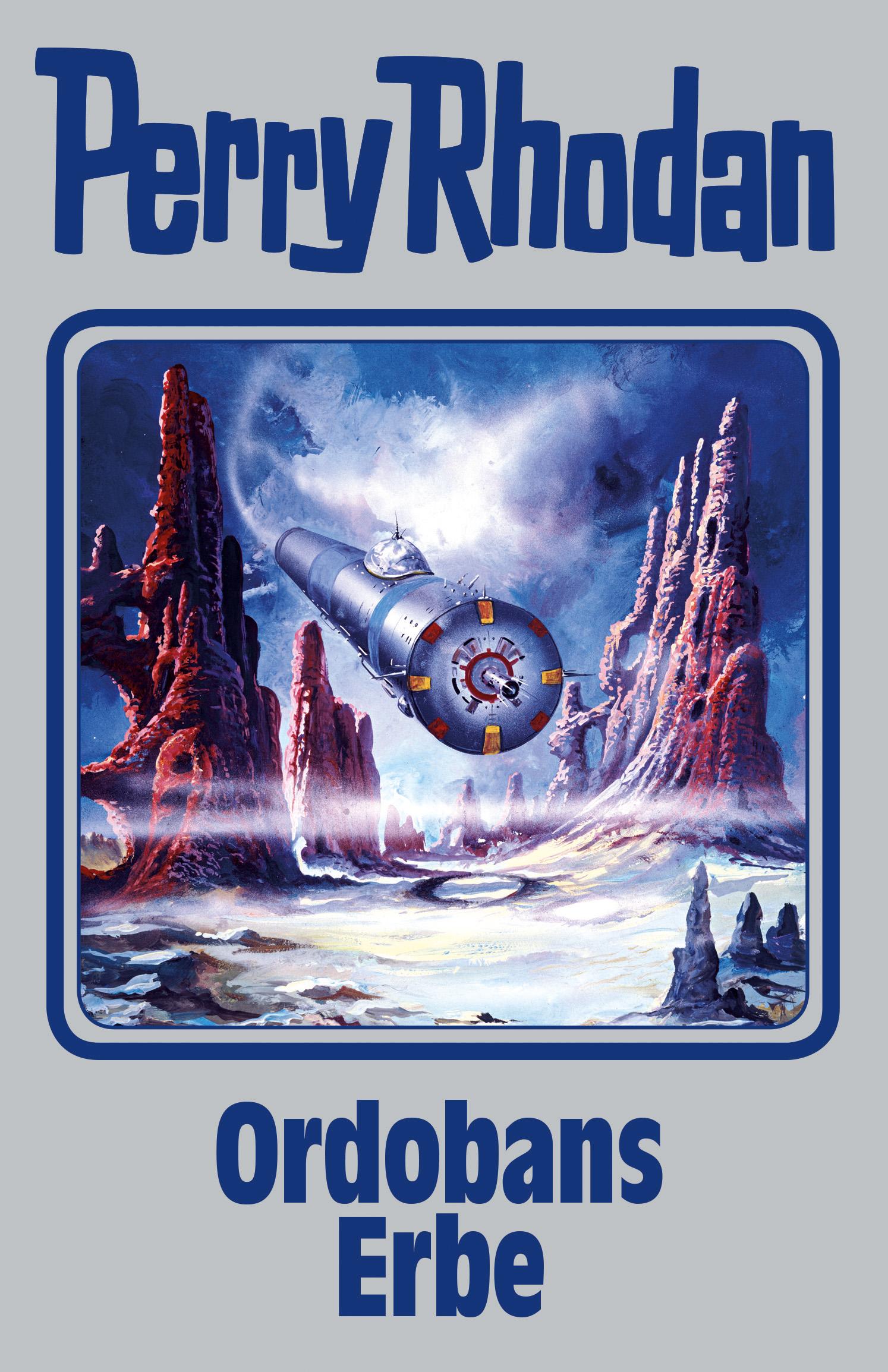 Vorderes Coverbild Perry Rhodan 145. Ordobans Erbe
