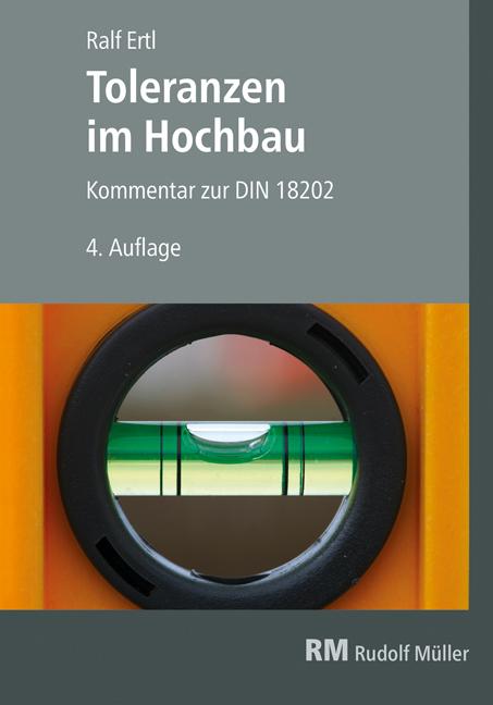 Vorderes Coverbild Toleranzen im Hochbau