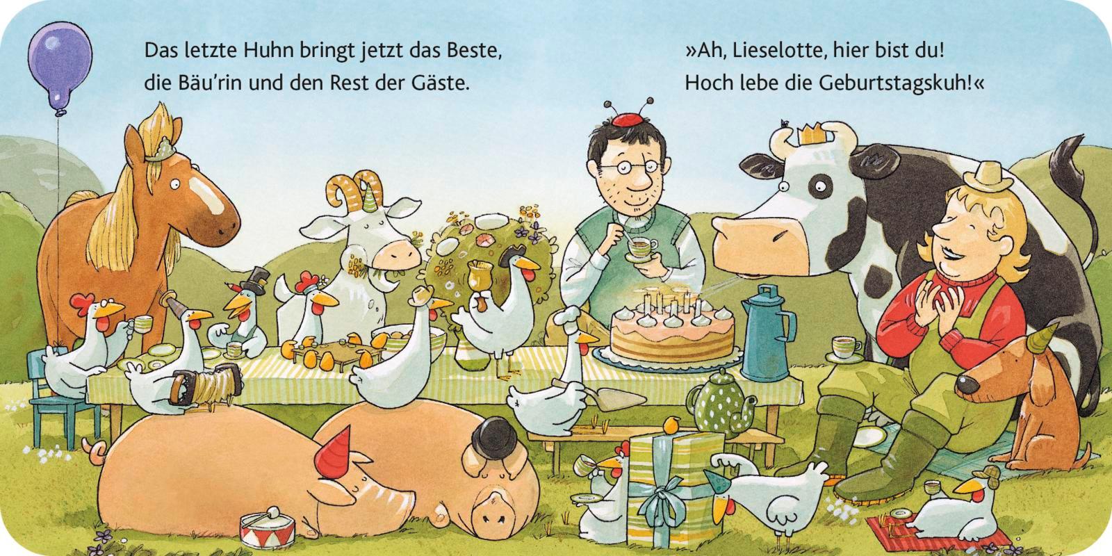 Beispielinhalt (Bild) Meine kleine Lieselotte-Welt (Würfel)