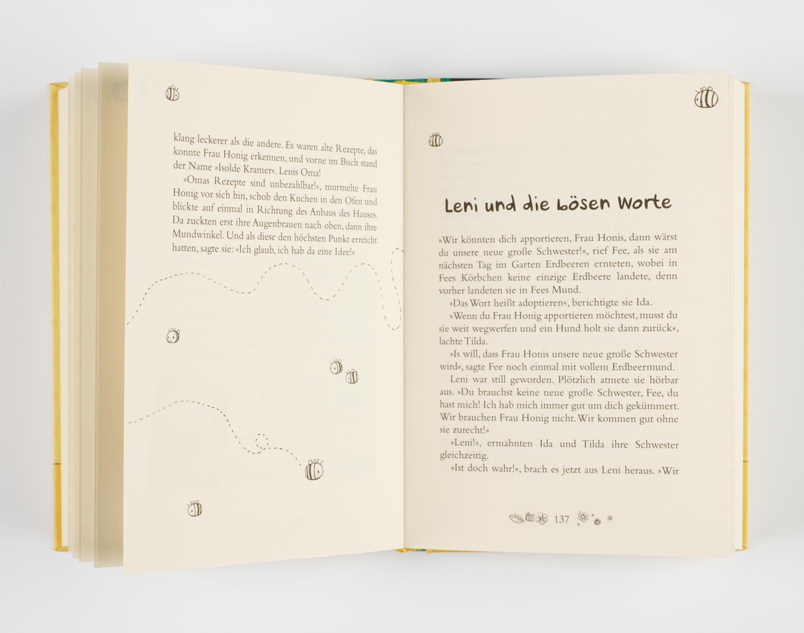 Beispielinhalt (Bild) Frau Honig und das Glück der kleinen Dinge