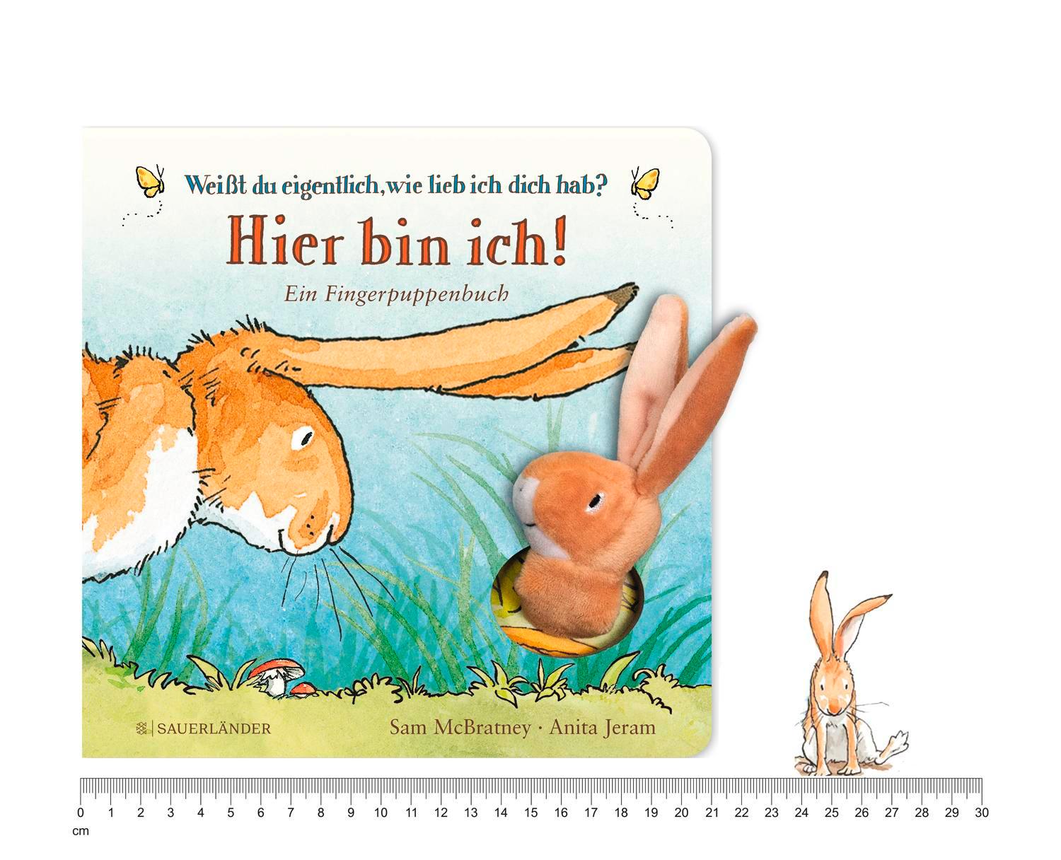 Beispielinhalt (Bild) Weißt du eigentlich, wie lieb ich dich hab? Hier bin ich!