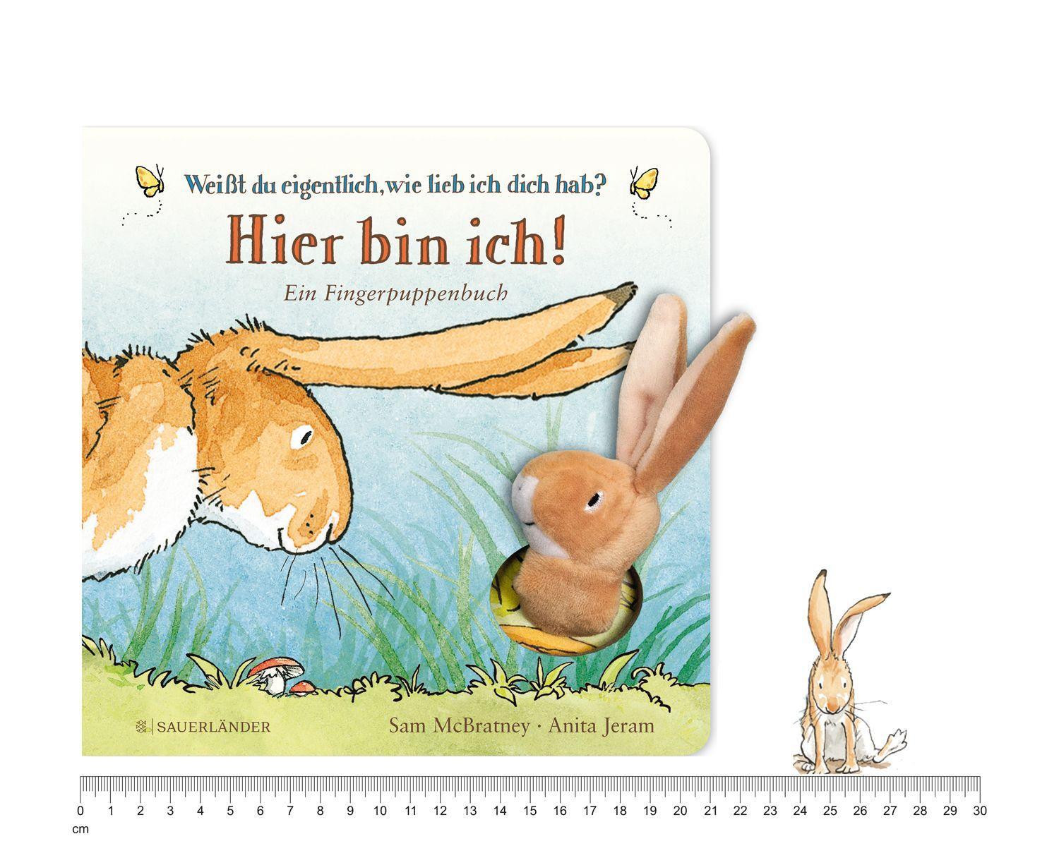 Beispielinhalt (Bild) Weißt du eigentlich, wie lieb ich dich hab? Hier bin ich!