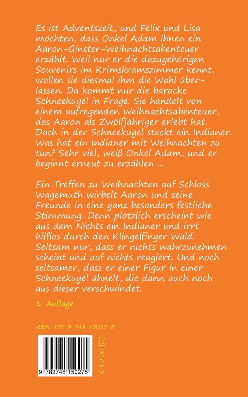 Rückseitencover Der Indianer in der Schneekugel