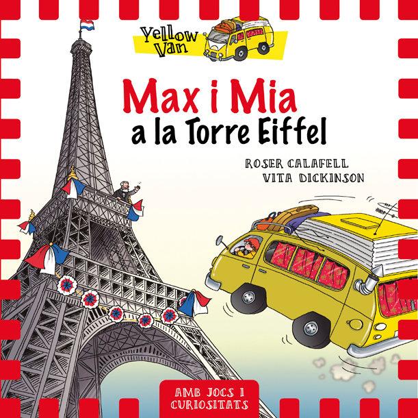 Vorderes Coverbild Max i Mia a la Torre Eiffel
