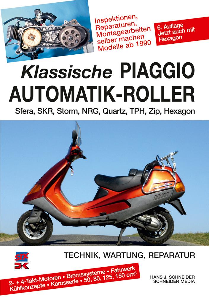 Vorderes Coverbild Klassische Piaggio Automatik-Roller