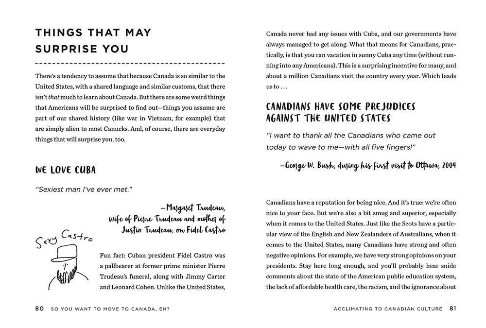 Beispielinhalt (Bild) So You Want to Move to Canada, Eh?