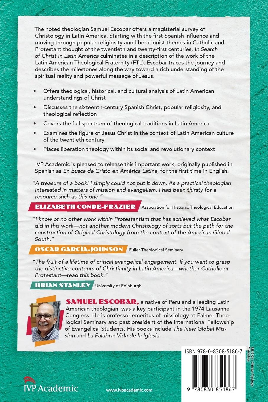 Rückseitencover In Search of Christ in Latin America