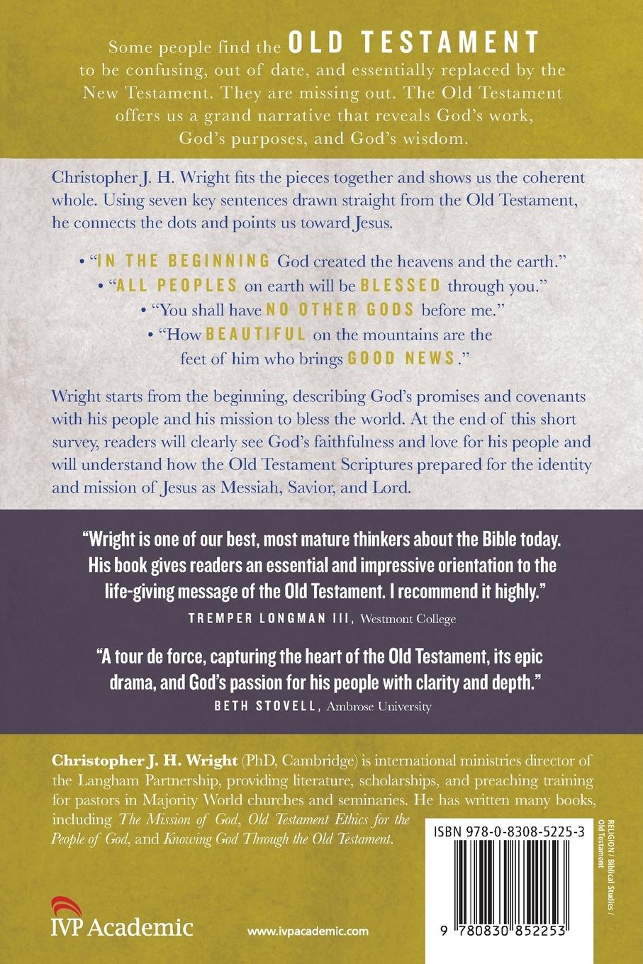 Rückseitencover The Old Testament in Seven Sentences