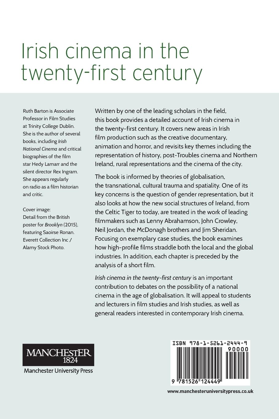 Rückseitencover Irish cinema in the twenty-first century