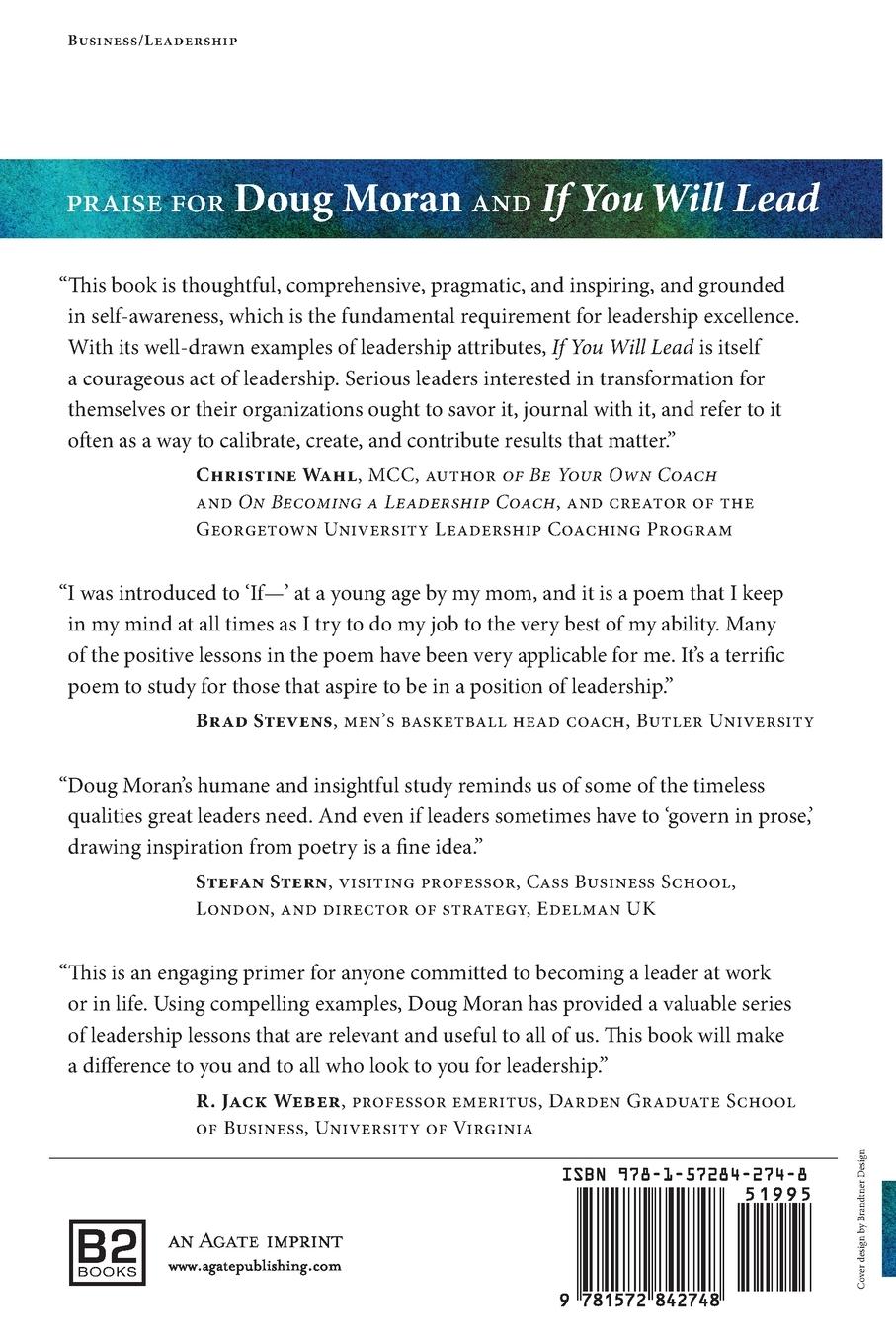 Rückseitencover If You Will Lead