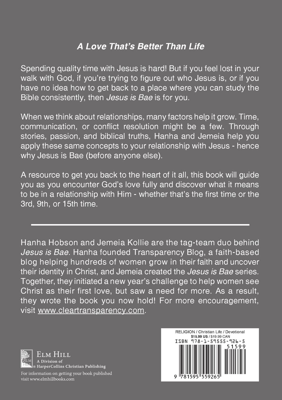 Rückseitencover Jesus Is Bae