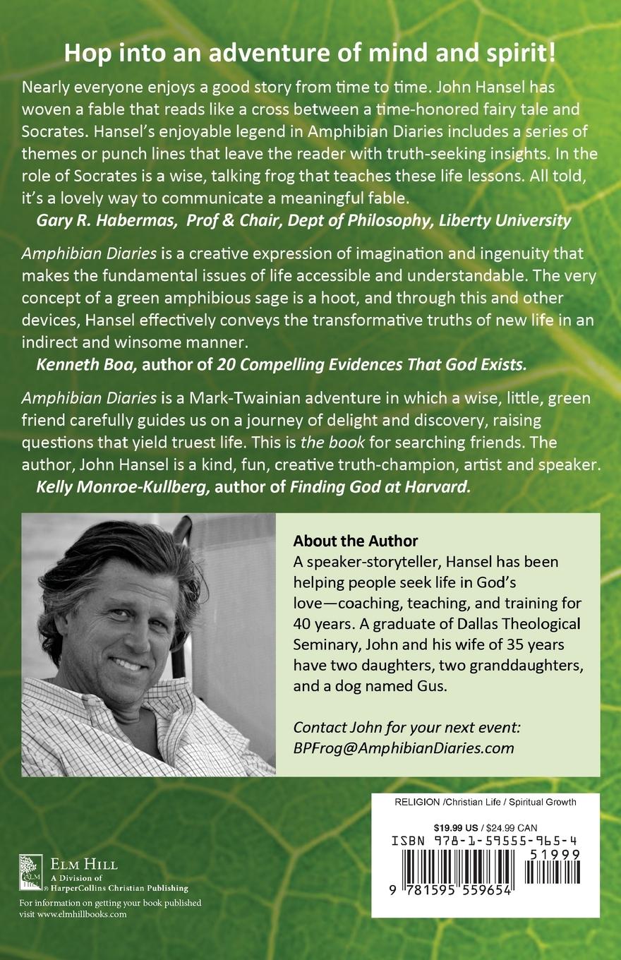 Rückseitencover Amphibian Diaries