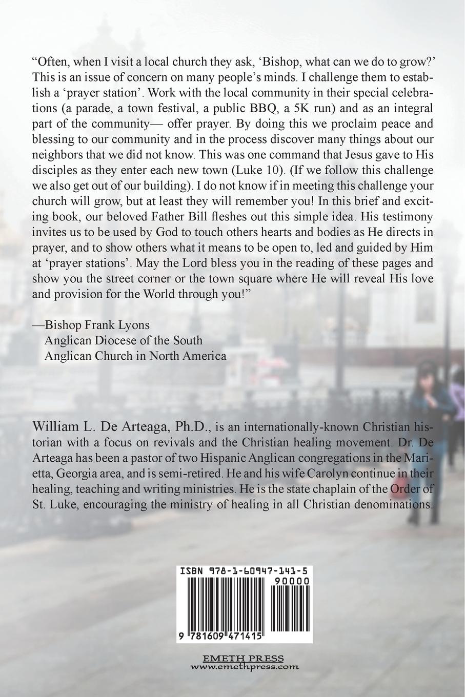 Rückseitencover The Public Prayer Station: Taking Healing Prayer to the Streets and Evangelizing the Nones