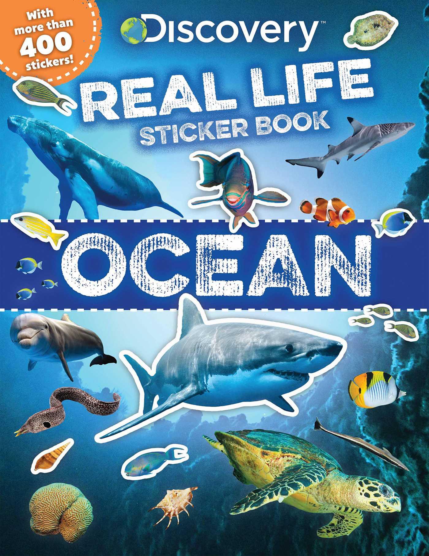 Vorderes Coverbild Discovery Real Life Sticker Book: Ocean