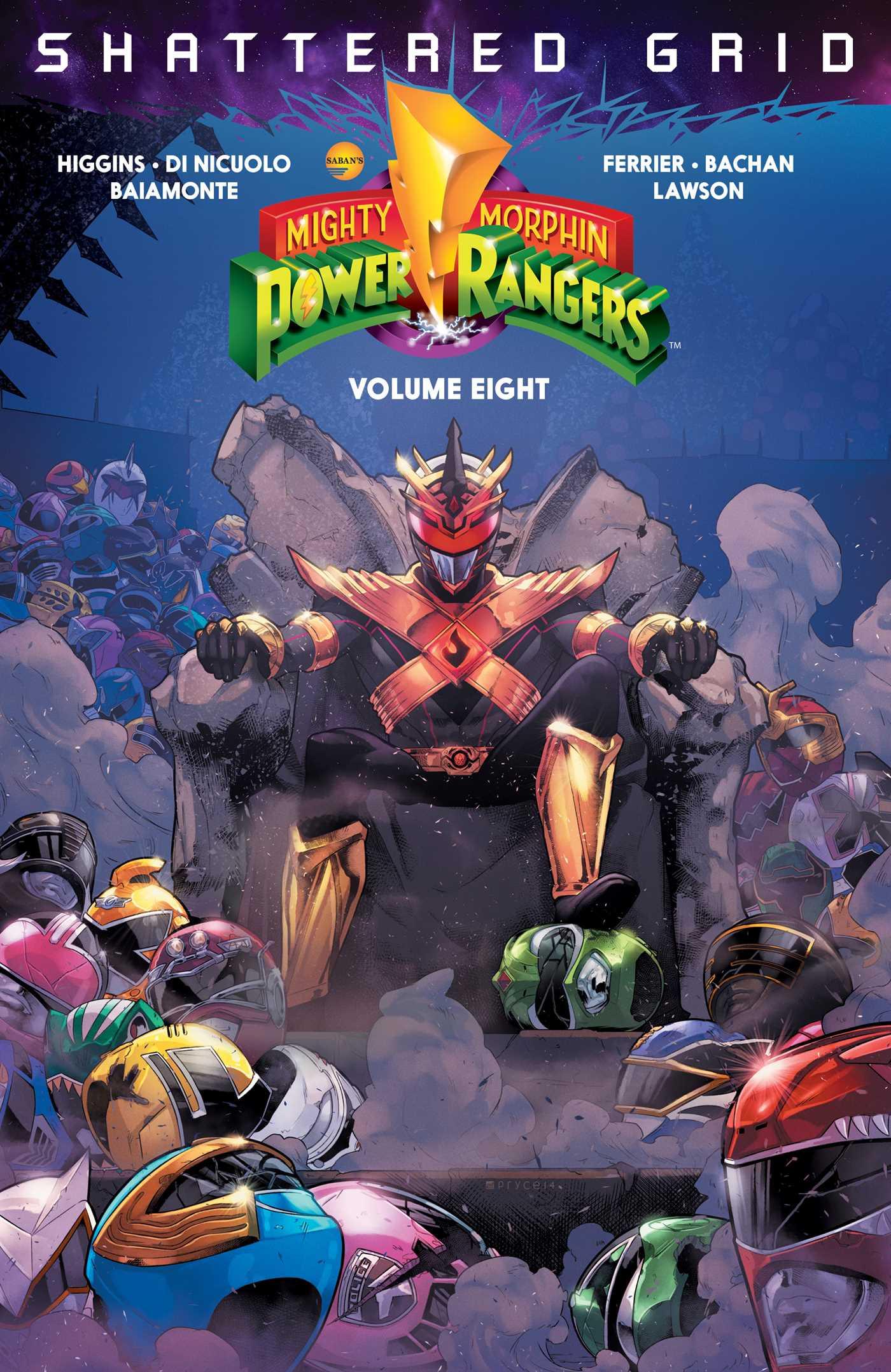 Vorderes Coverbild Mighty Morphin Power Rangers Vol. 8