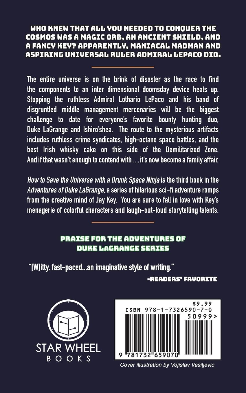 Rückseitencover How to Save the Universe with a Drunk Space Ninja