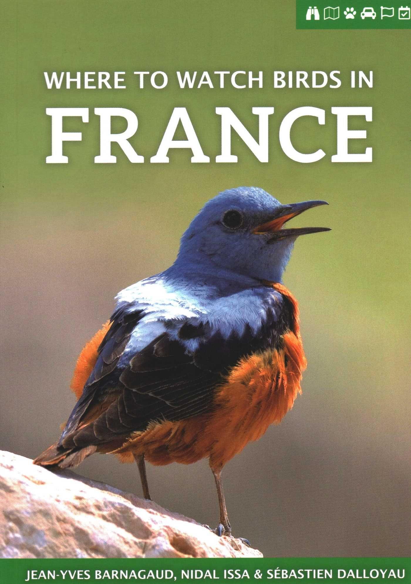 Vorderes Coverbild Where to Watch Birds in France