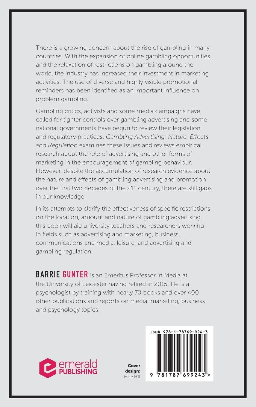 Rückseitencover Gambling Advertising