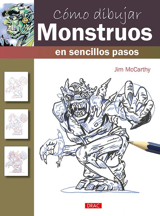 Vorderes Coverbild Cómo dibujar monstruos en sencillos pasos
