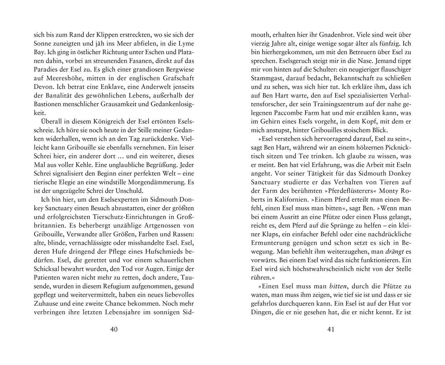 Beispielinhalt (Bild) Die Weisheit der Esel