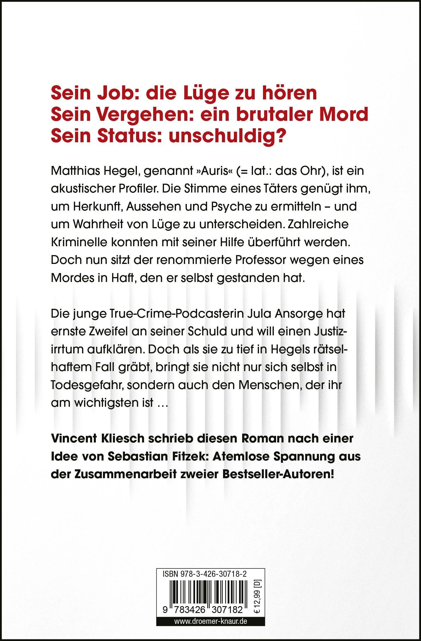 Rückseitencover Auris