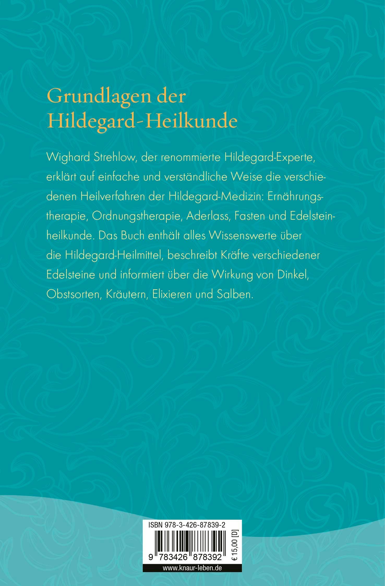Rückseitencover Hildegard-Heilkunde von A - Z