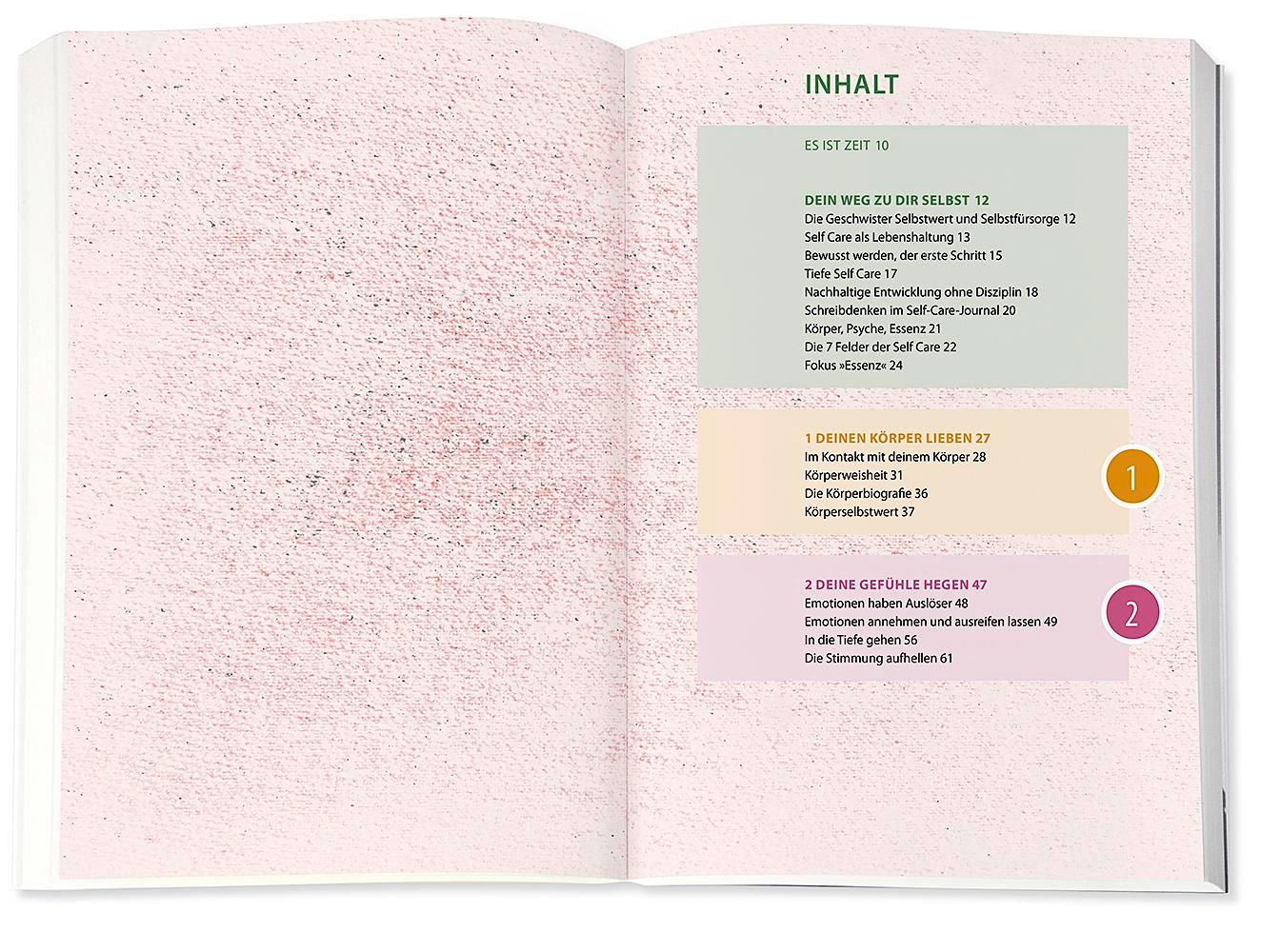 Beispielinhalt (Bild) SELF CARE - Du bist wertvoll