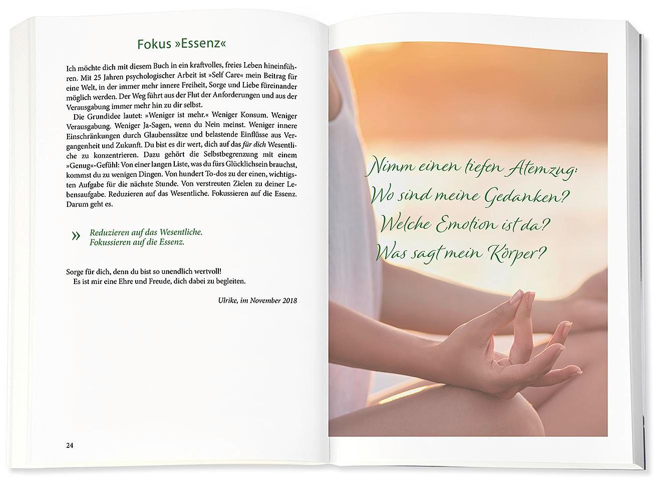 Beispielinhalt (Bild) SELF CARE - Du bist wertvoll
