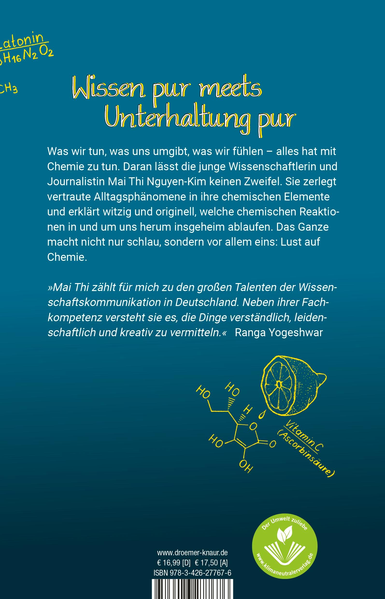 Rückseitencover Komisch, alles chemisch!