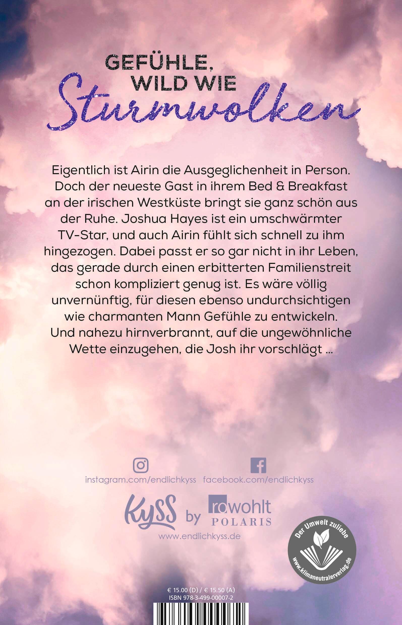 Rückseitencover Find me in the Storm