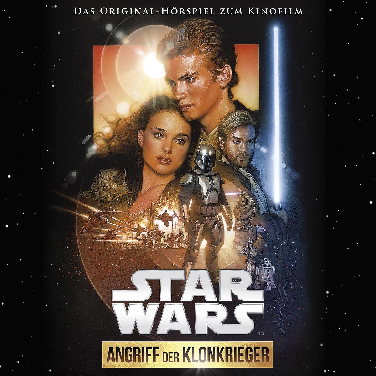 Vorderes Coverbild Star Wars: Angriff der Klonkrieger (Filmhörspiel)