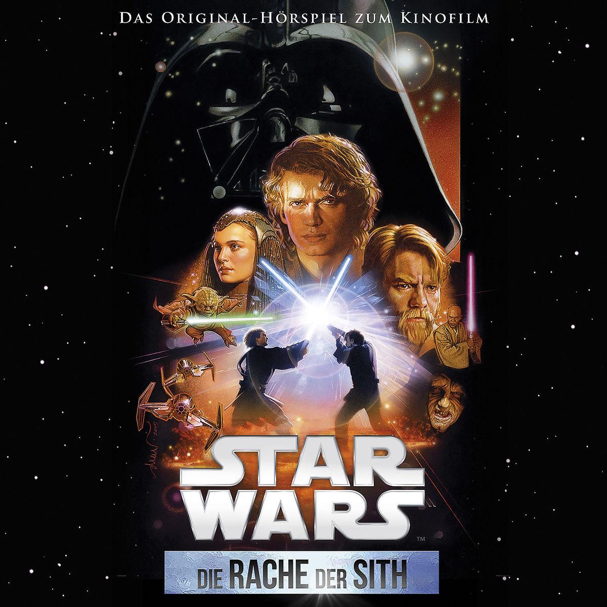 Vorderes Coverbild Star Wars: Die Rache der Sith (Filmhörspiel)