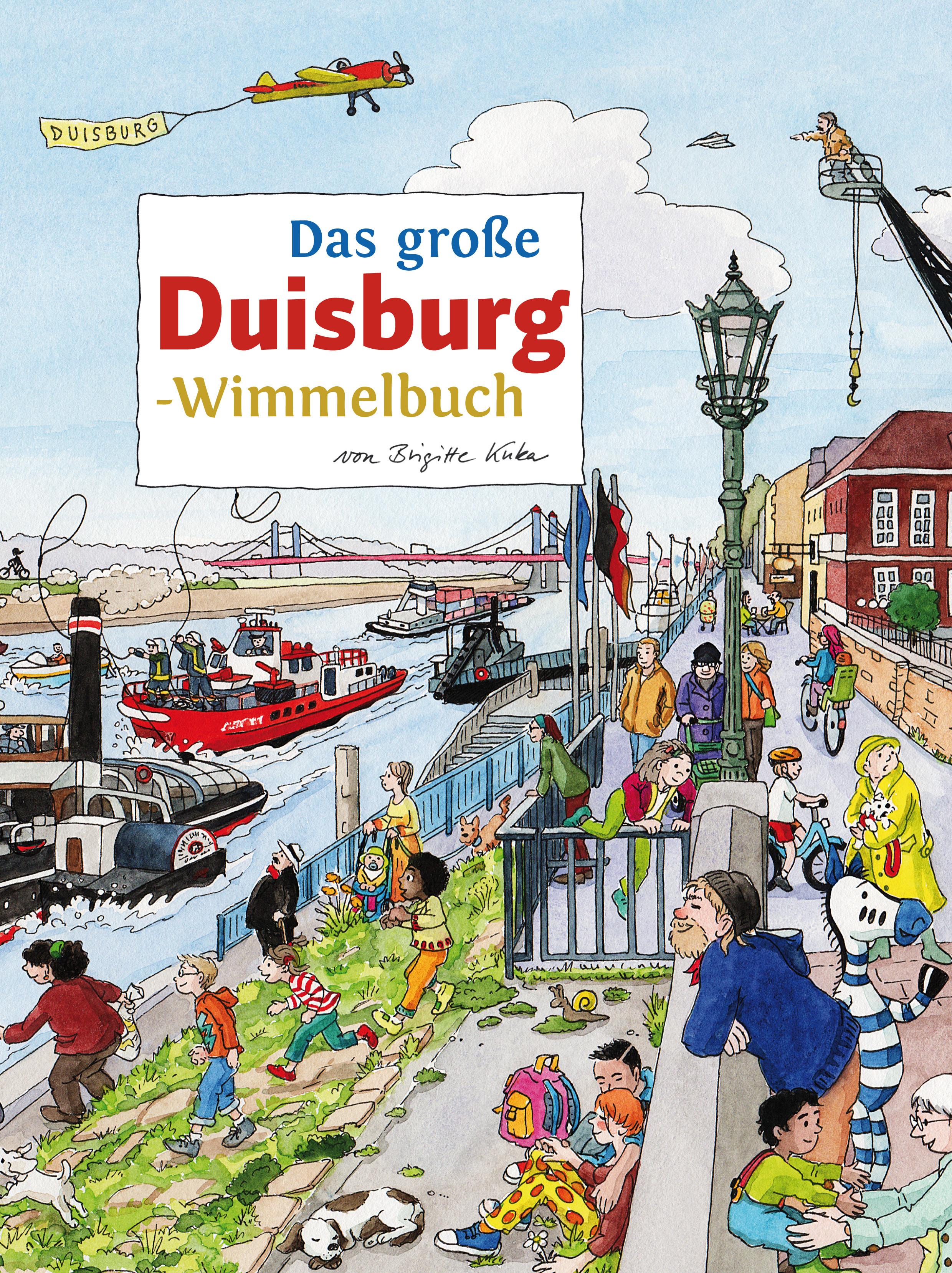 Vorderes Coverbild Das große DUISBURG-Wimmelbuch