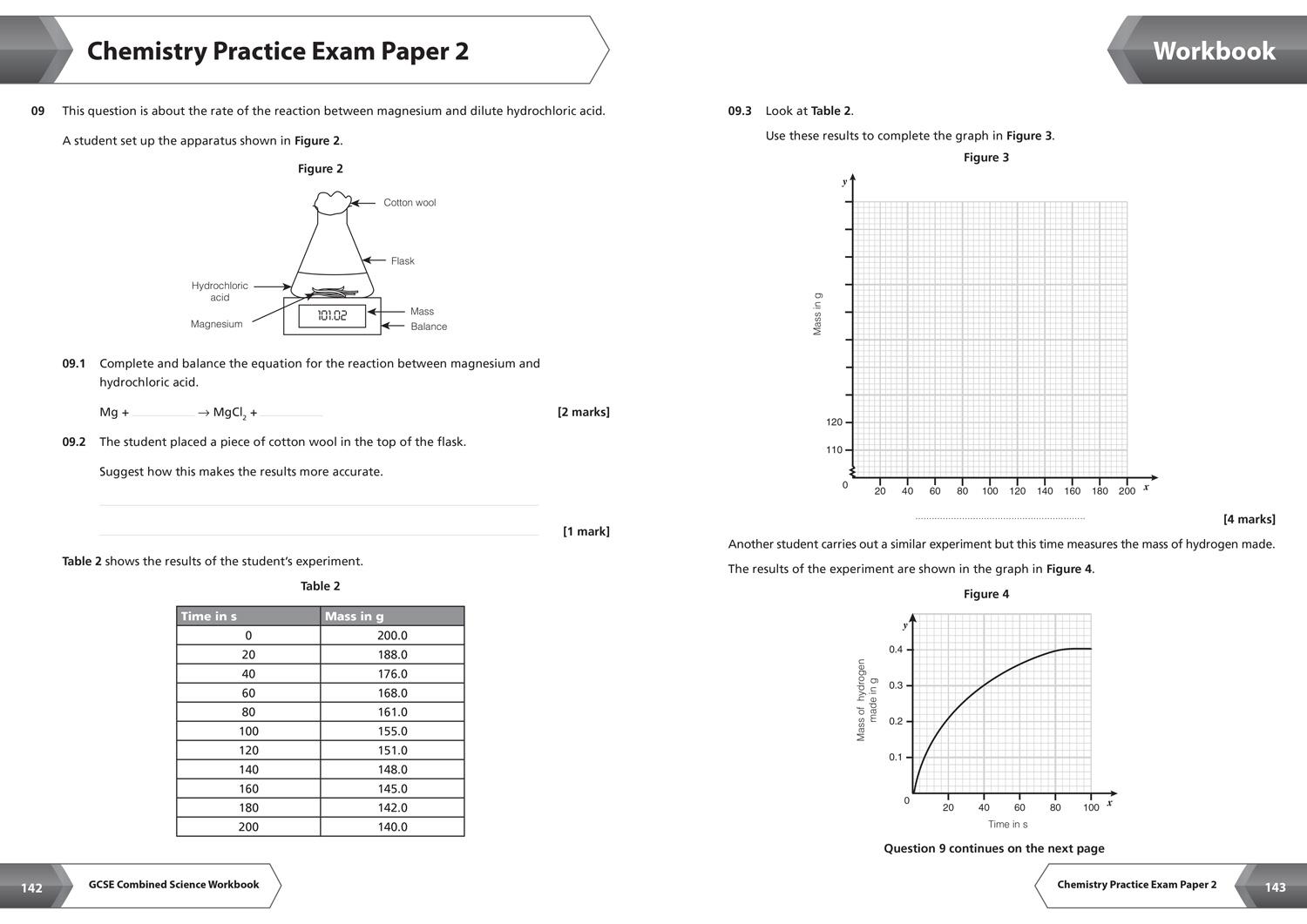 Beispielinhalt (Bild) Aqa GCSE 9-1 Combined Science Higher Workbook