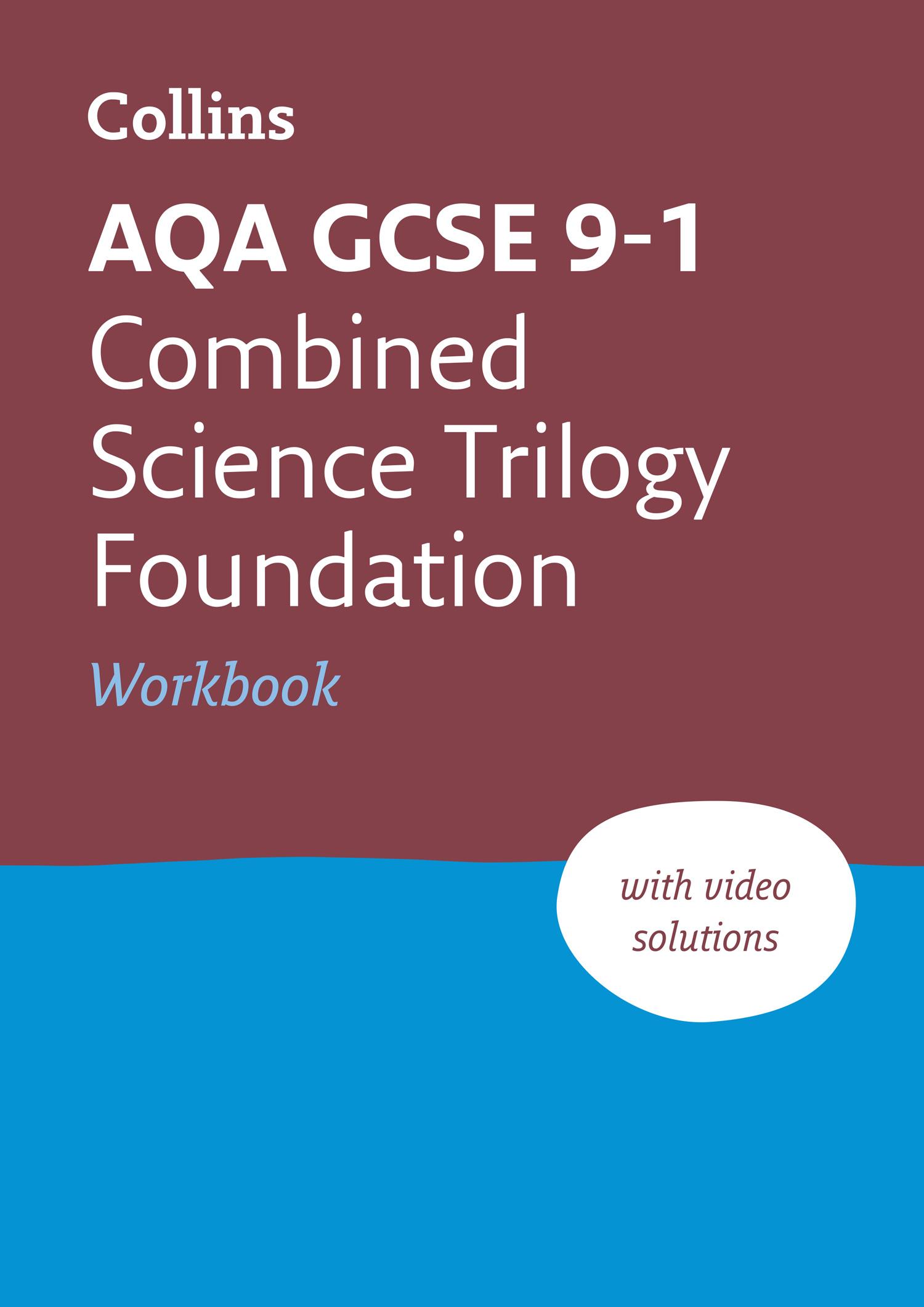 Vorderes Coverbild Aqa GCSE 9-1 Combined Science Foundation Workbook