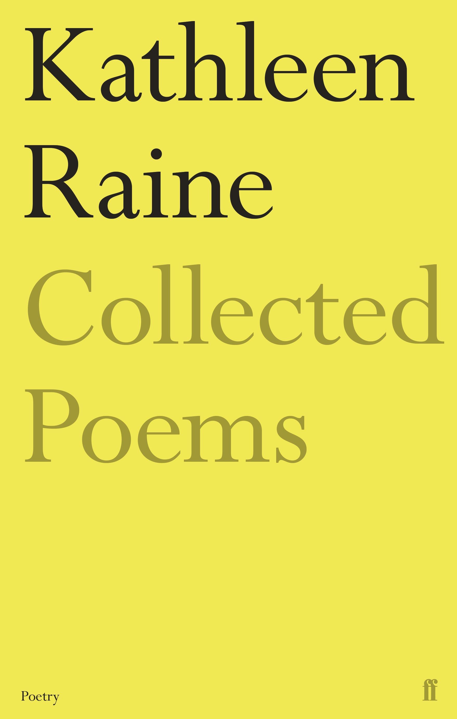 Vorderes Coverbild The Collected Poems of Kathleen Raine