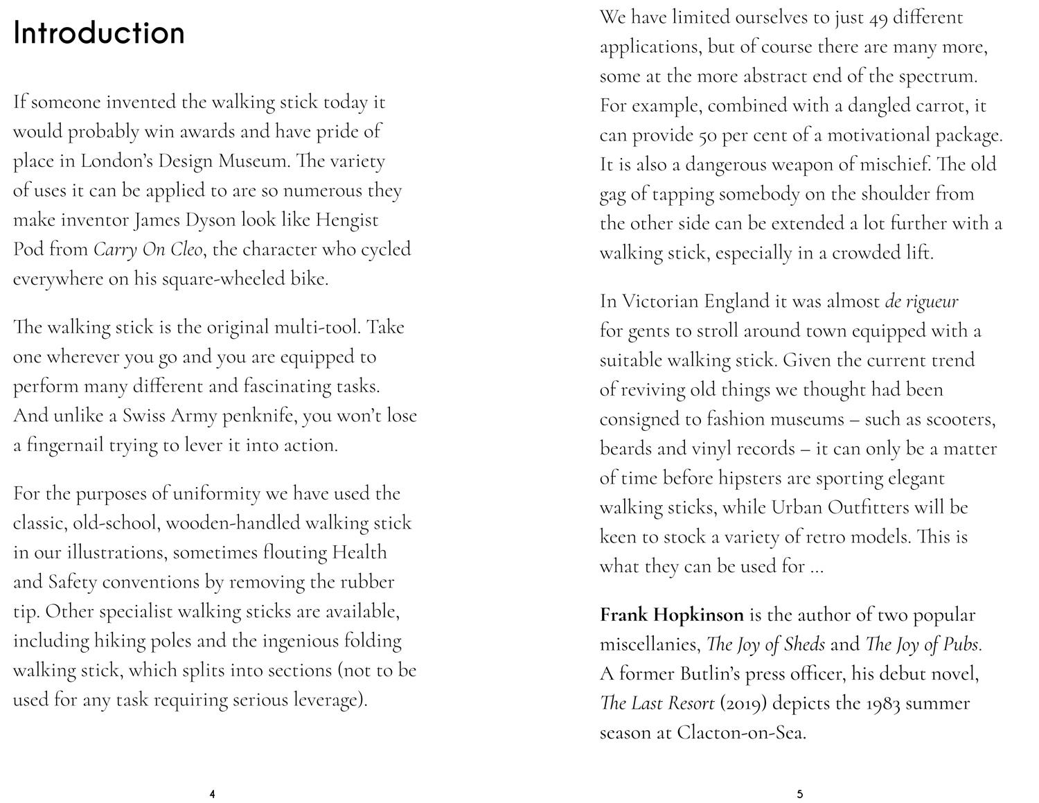 Beispielinhalt (Bild) 49 Uses for a Walking Stick