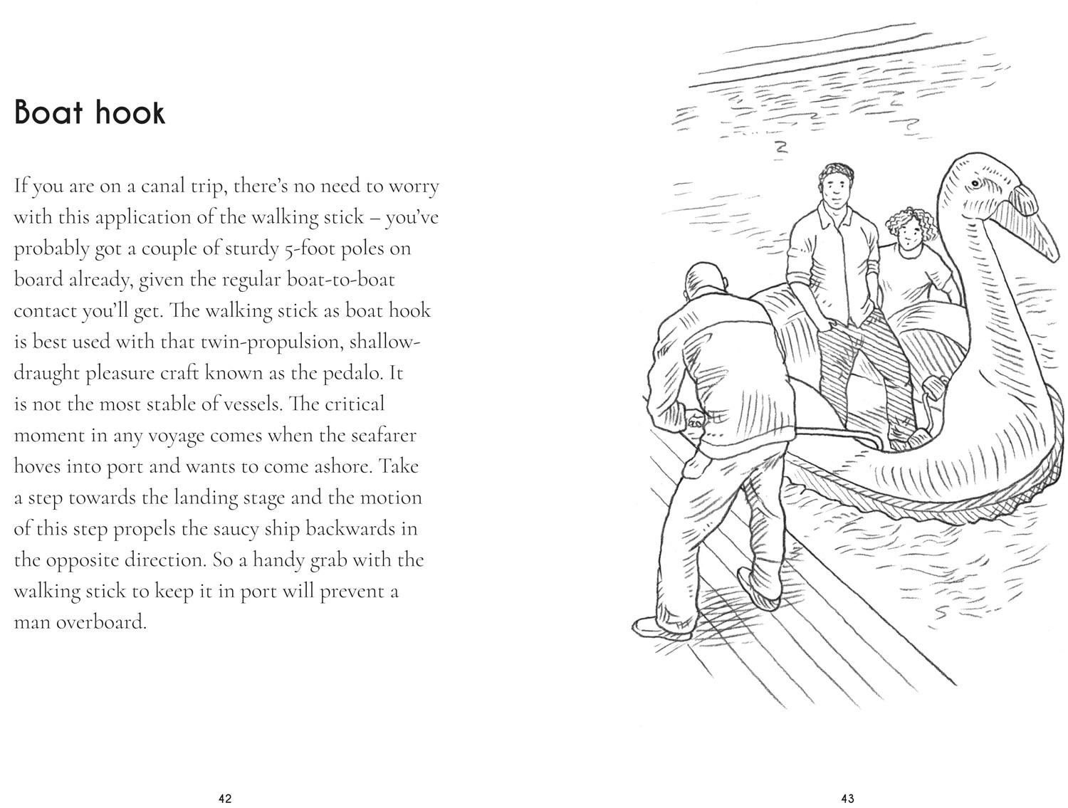 Beispielinhalt (Bild) 49 Uses for a Walking Stick