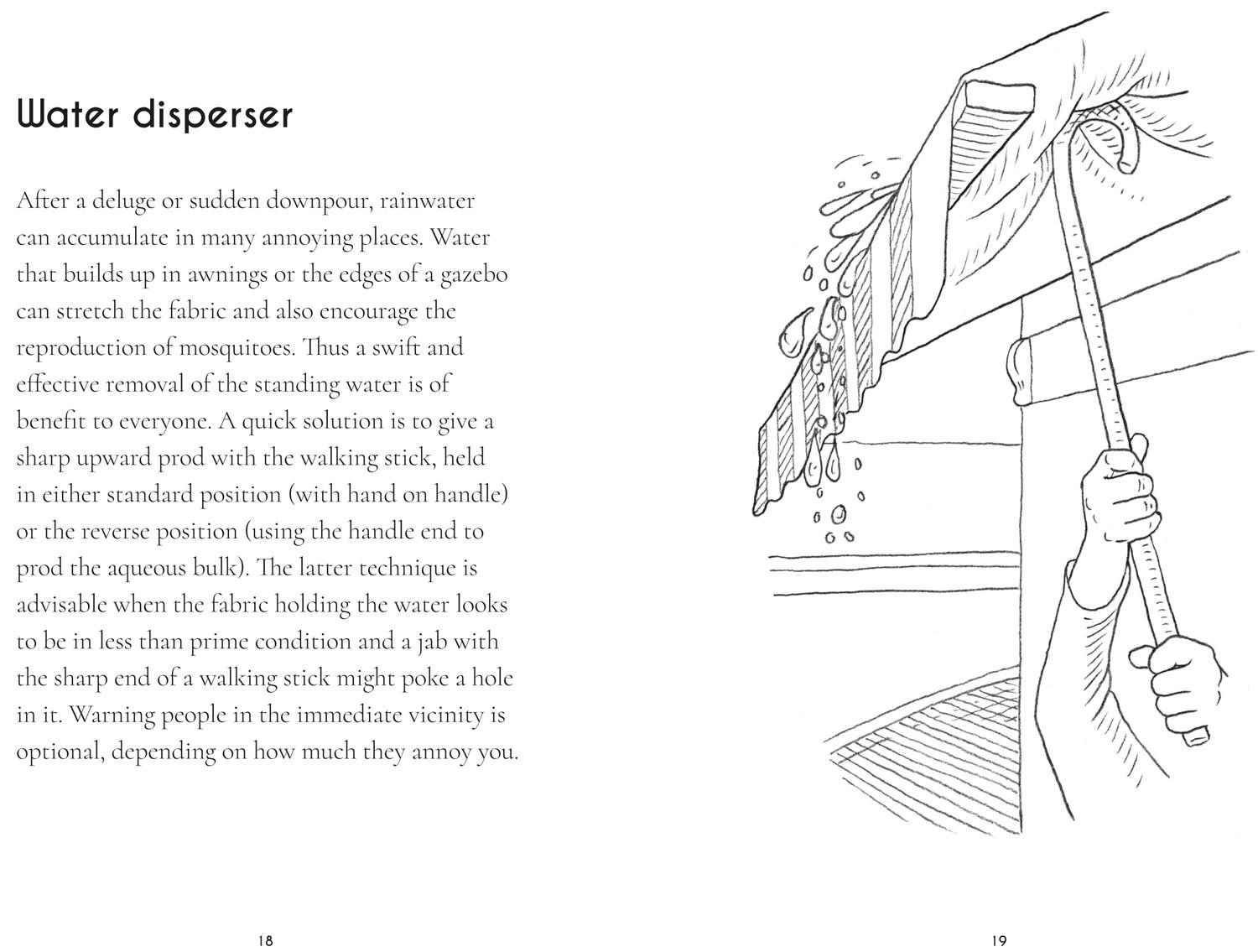 Beispielinhalt (Bild) 49 Uses for a Walking Stick