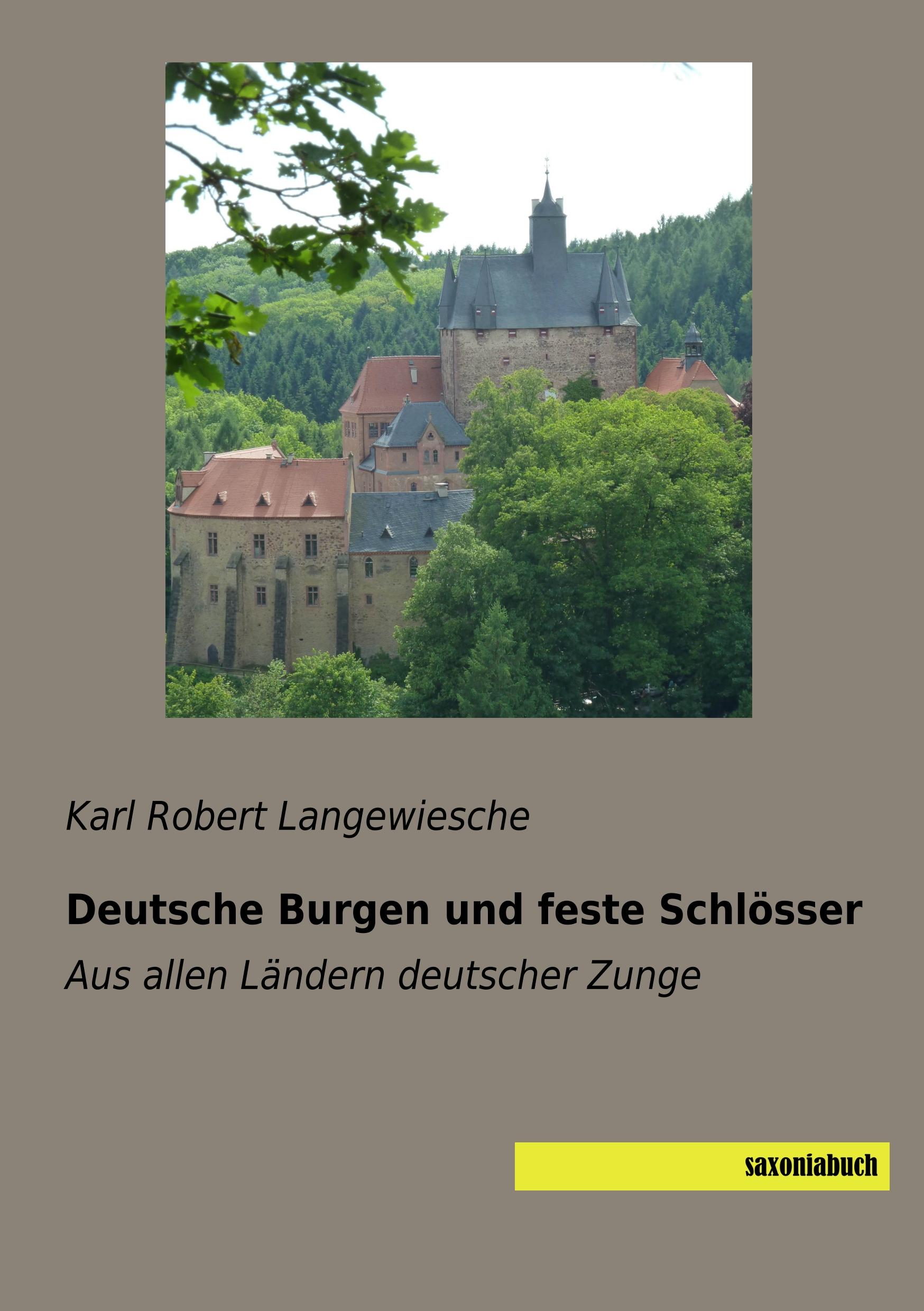 Vorderes Coverbild Deutsche Burgen und feste Schlösser