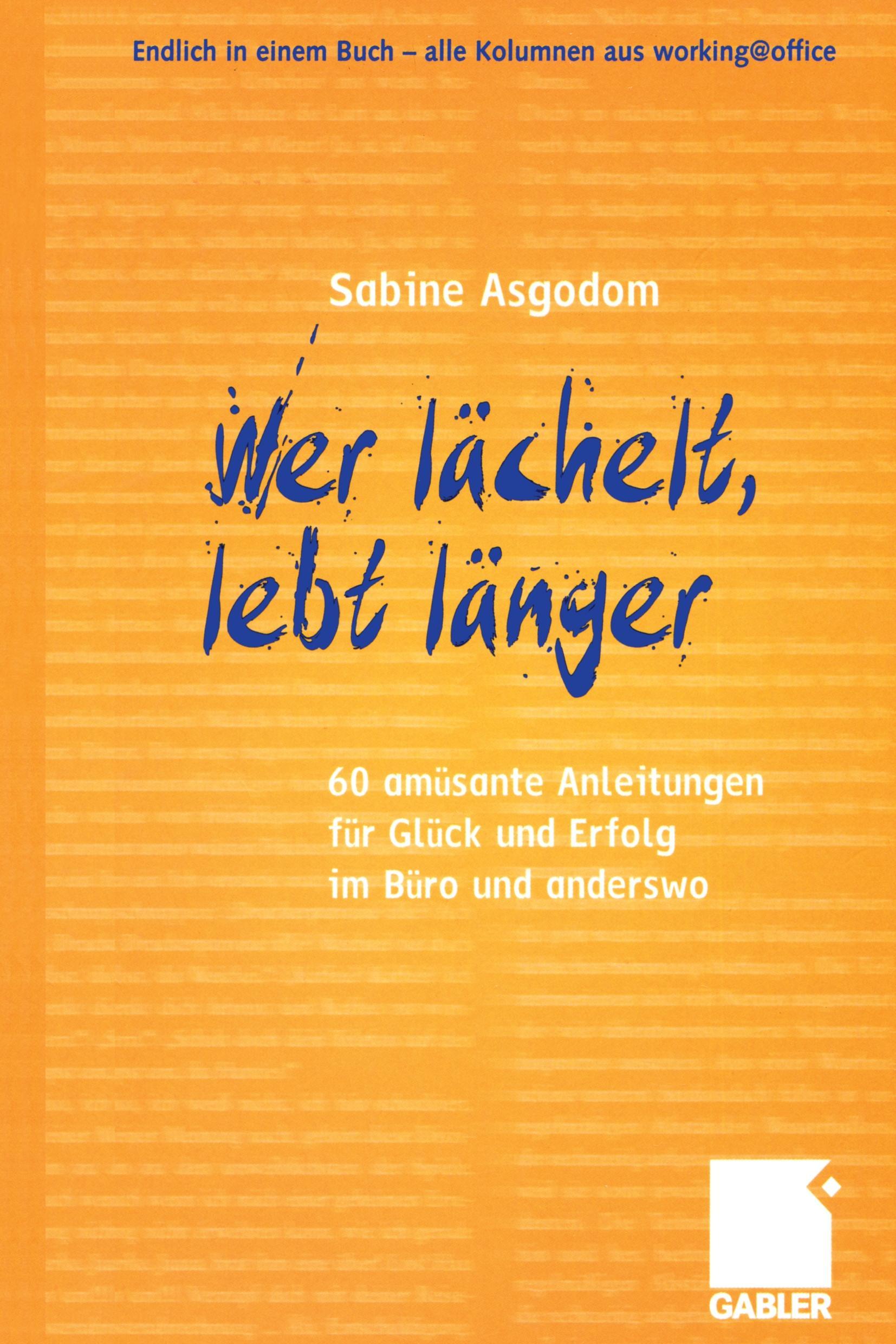 Vorderes Coverbild Wer lächelt, lebt länger