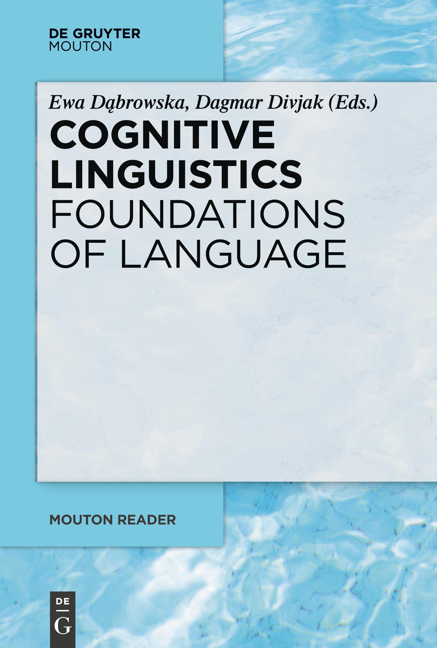 Vorderes Coverbild Cognitive Linguistics - Foundations of Language