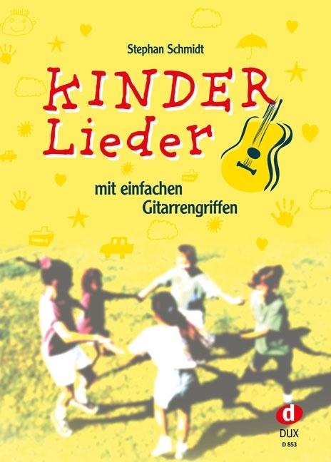 Vorderes Coverbild Kinderlieder mit einfachen Gitarrengriffen