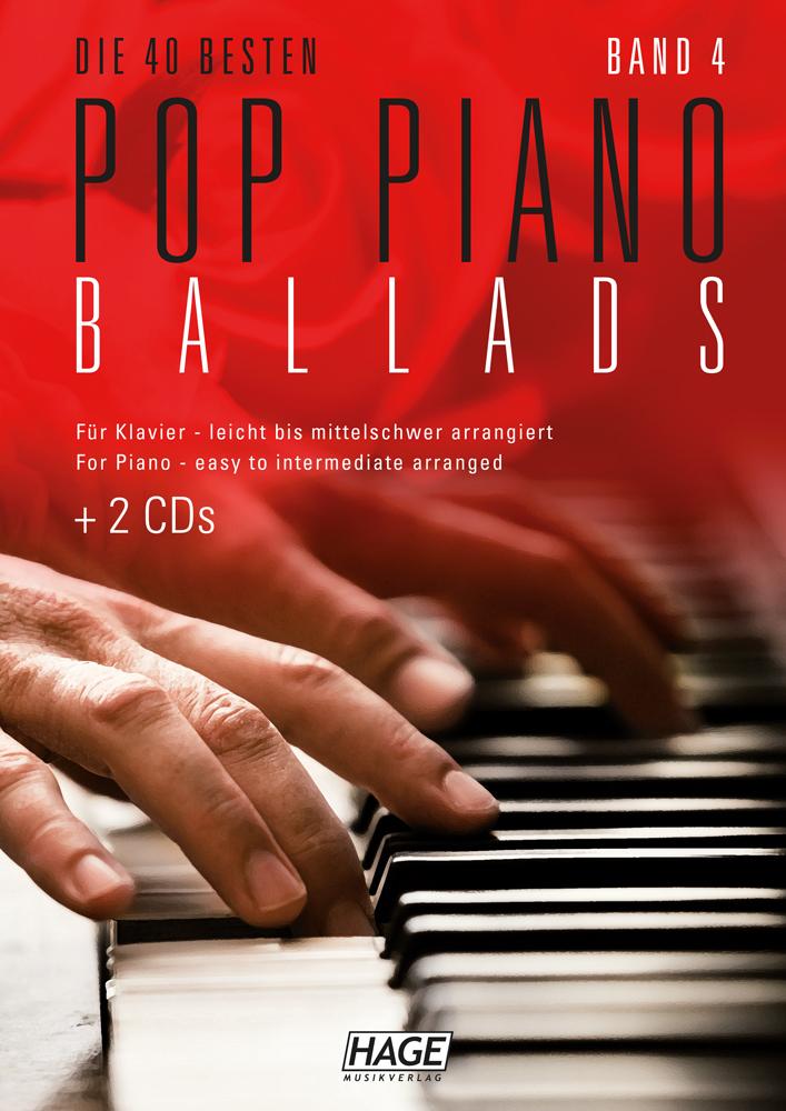 Vorderes Coverbild Pop Piano Ballads 4 (mit 2 CDs)