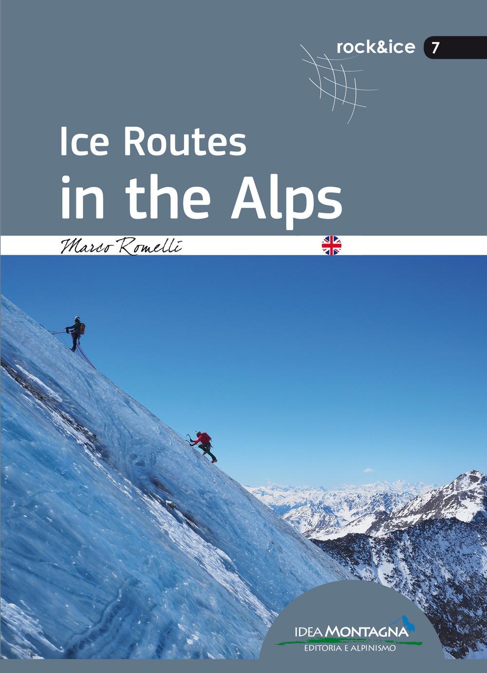 Vorderes Coverbild Ice routes in the alps