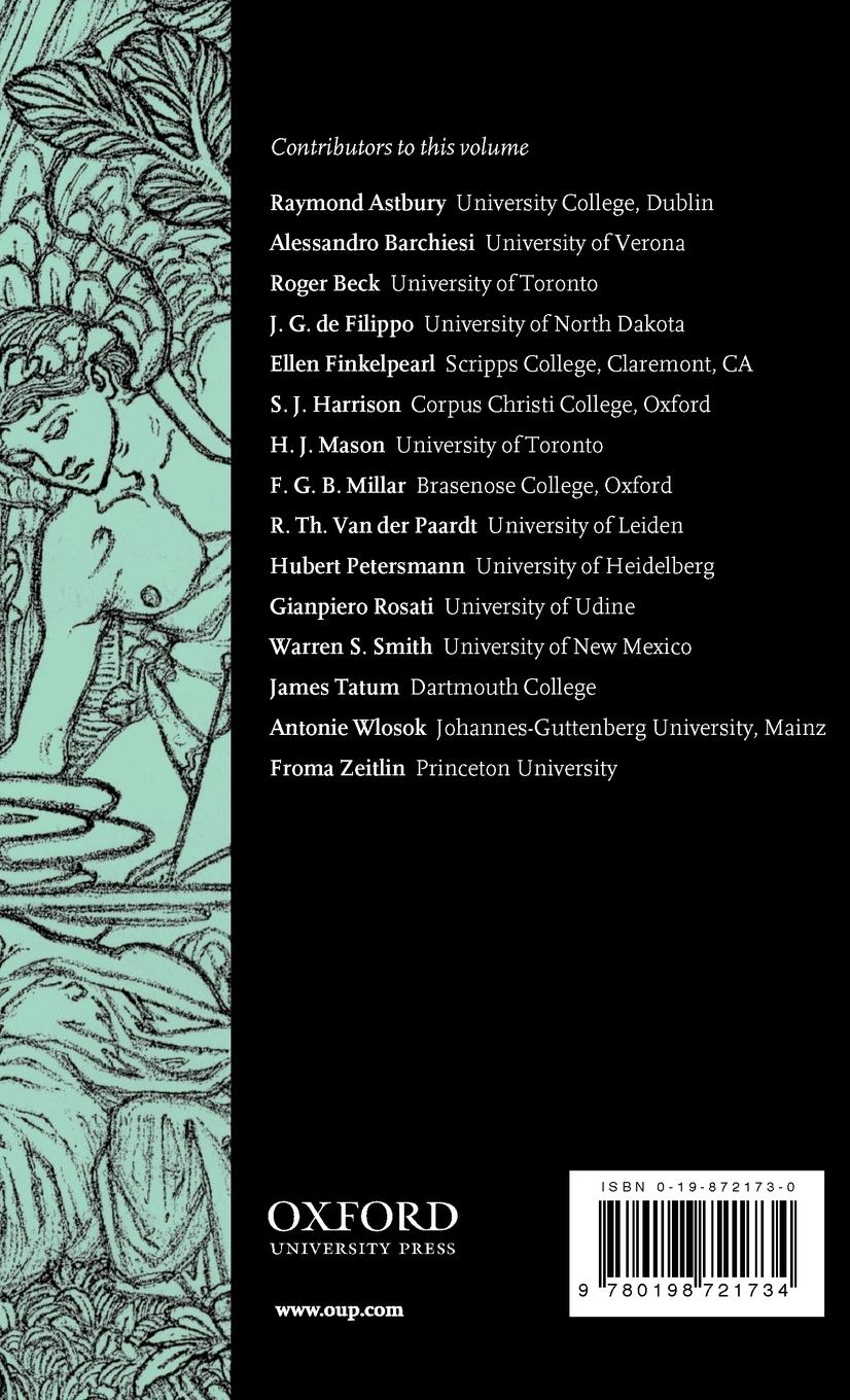 Rückseitencover Oxford Readings in the Roman Novel