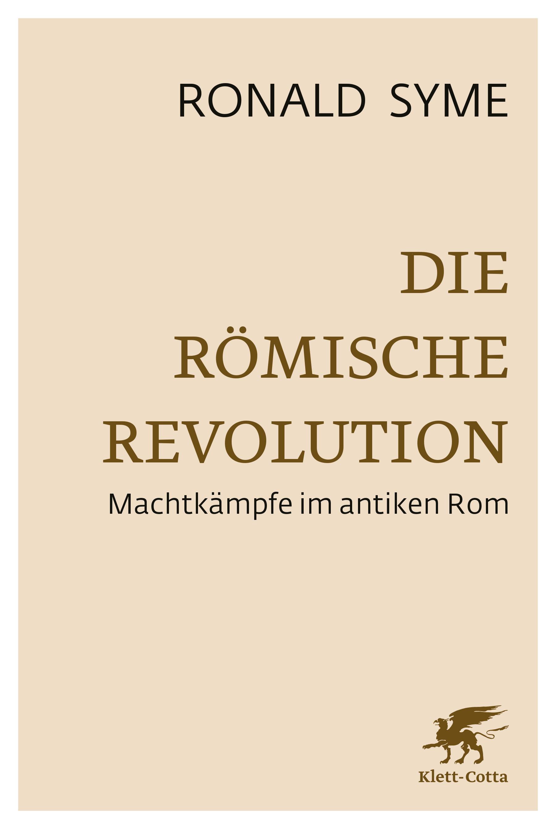 Vorderes Coverbild Die Römische Revolution