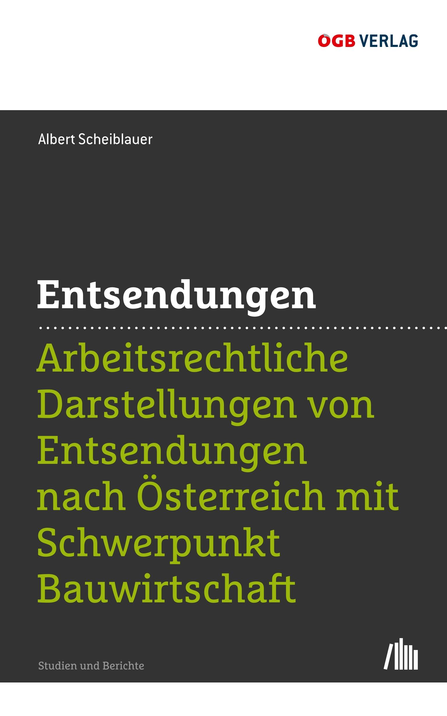 Vorderes Coverbild Entsendungen